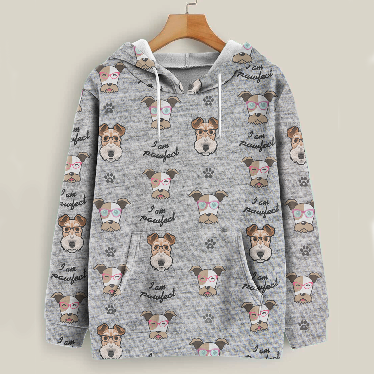 I'm Pawfect - Wire Fox Terrier Hoodie