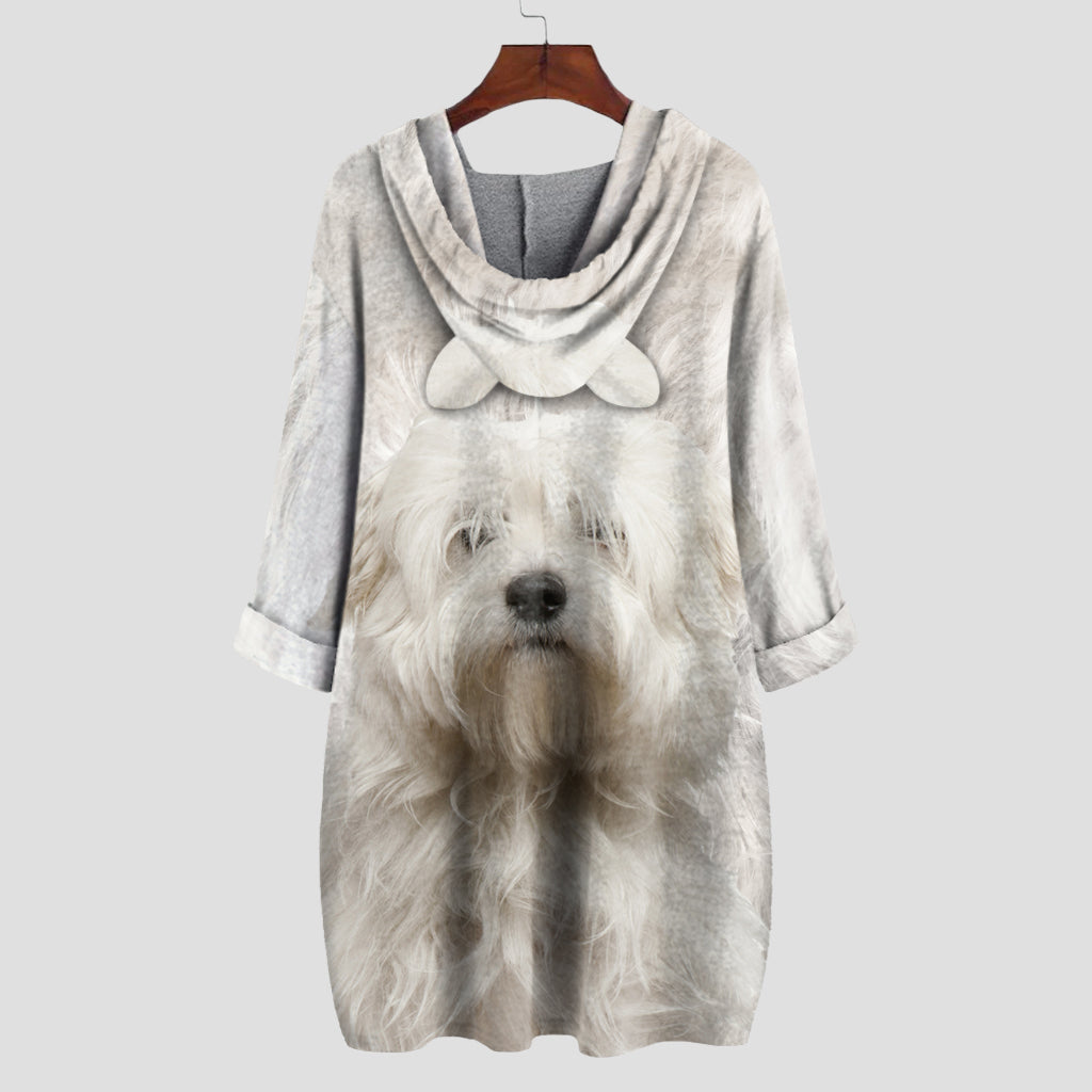 Coton De Tulear Mom - Hoodie With Ears V1