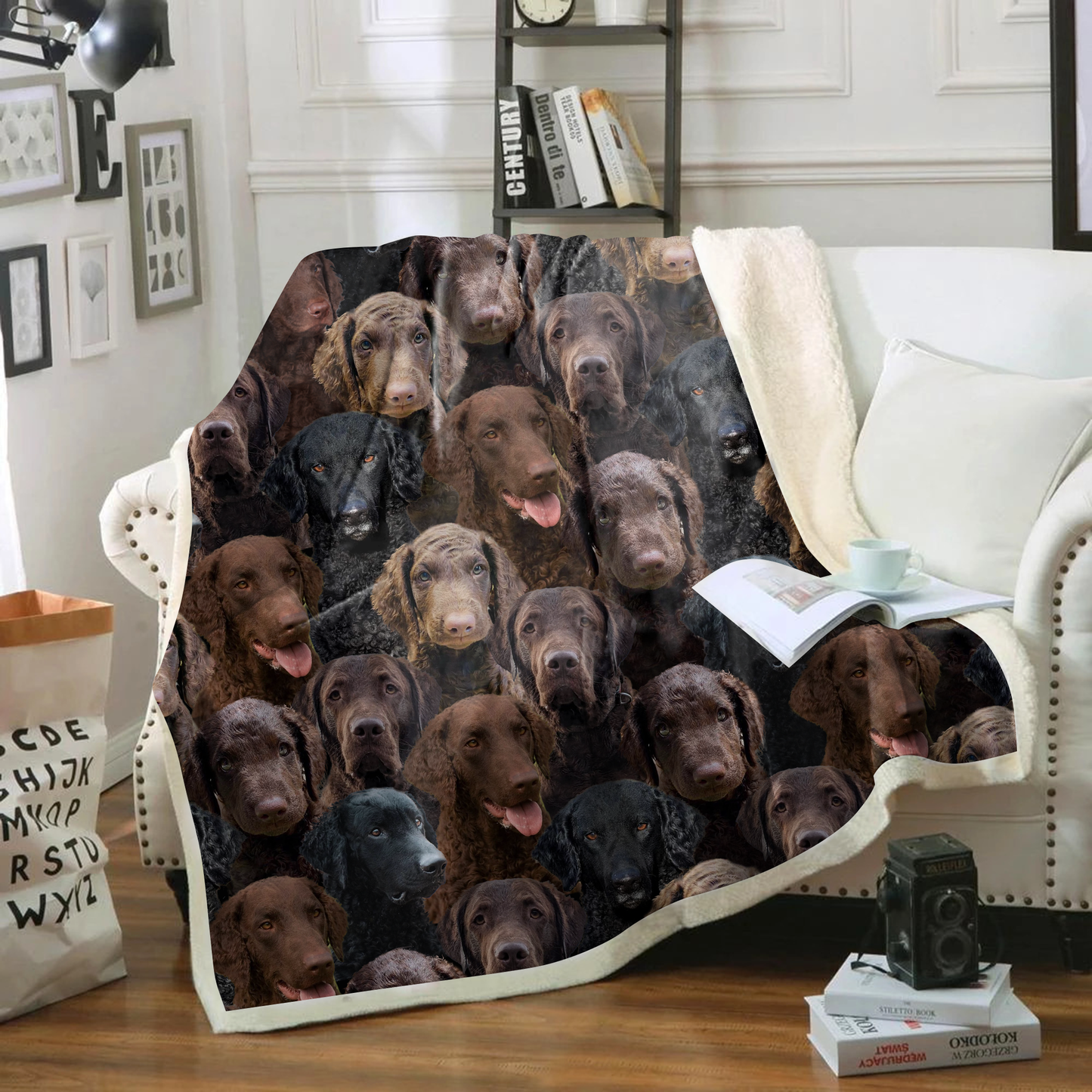 You Will Have A Bunch Of Curly Coated Retrievers - Blanket V1