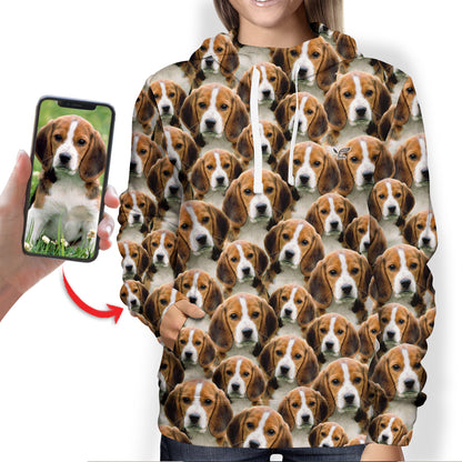 A Bunch - Personalized Hoodie With Your Pet's Photo