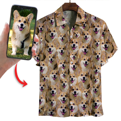 A Bunch - Personalized Hawaiian Shirt With Your Pet's Photo