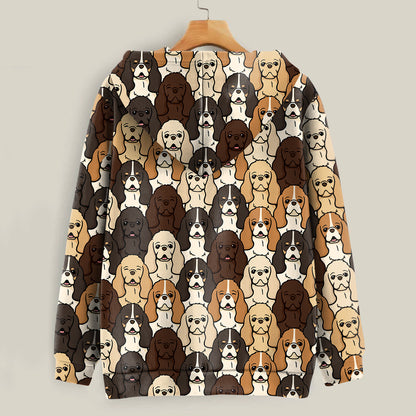 Cute Cartoon American Cocker Spaniels - Follus Hoodie