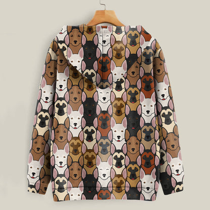 Cute Cartoon German Shepherds - Follus Hoodie