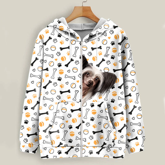 Cute Chinese Crested- Follus Hoodie