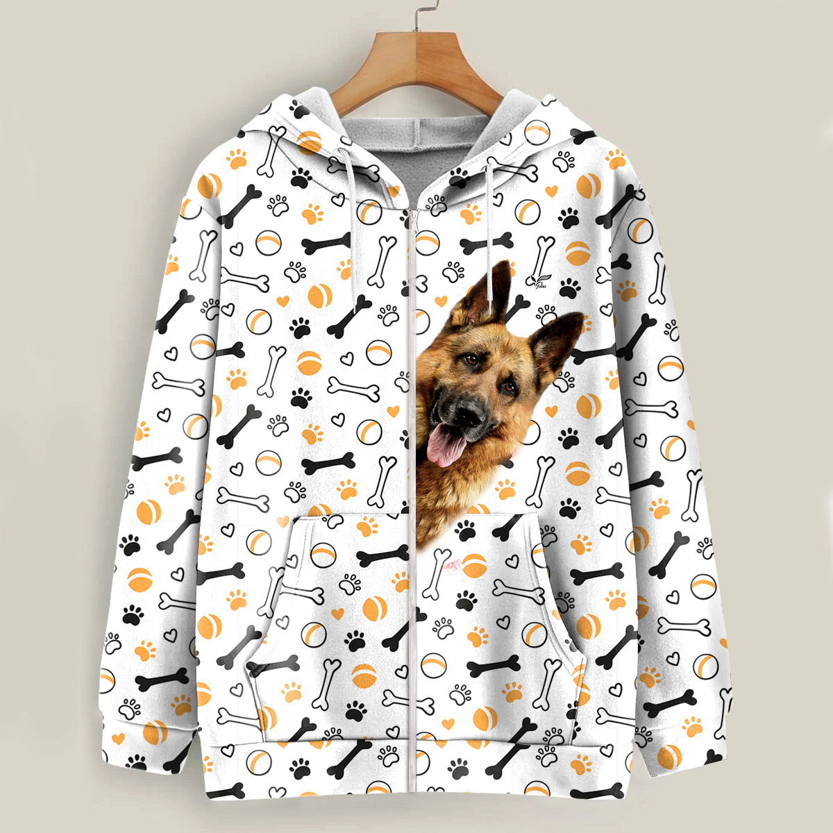 Cute German Shepherd - Follus Hoodie