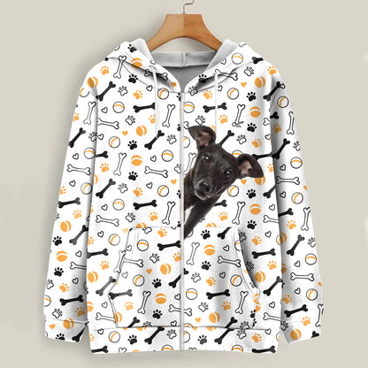 Cute Greyhound - Follus Hoodie