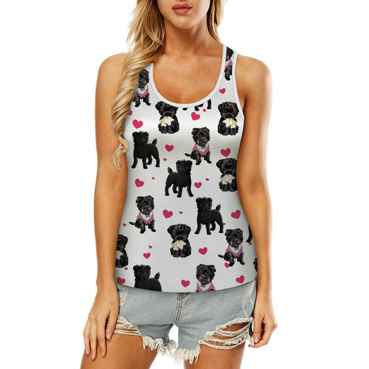 Süßer Affenpinscher - Hollow Tank Top V1