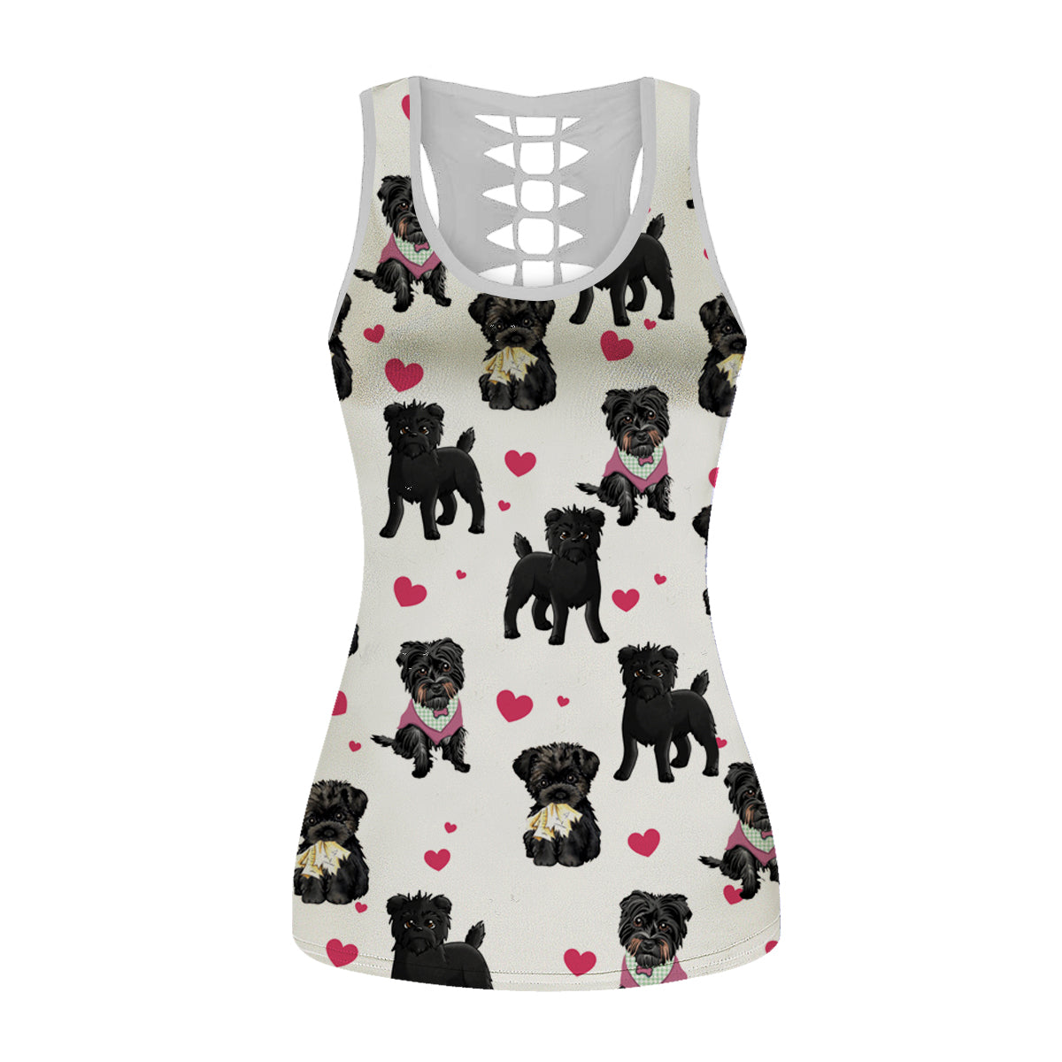 Affenpinscher mignon - Débardeur creux V1