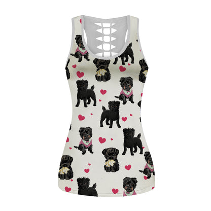 Affenpinscher mignon - Débardeur creux V1