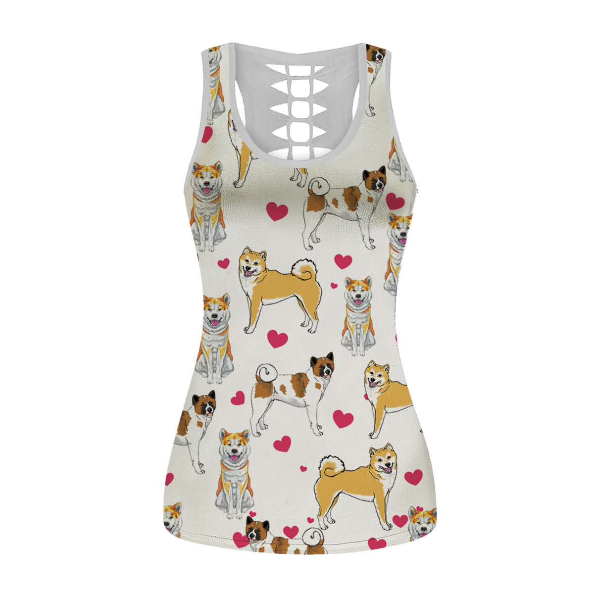 Mignon Akita Inu - Débardeur creux V1