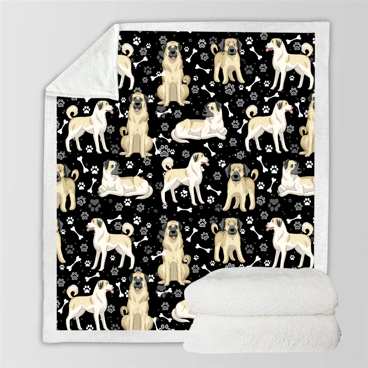 Cute Anatolian Shepherd - Blanket V1