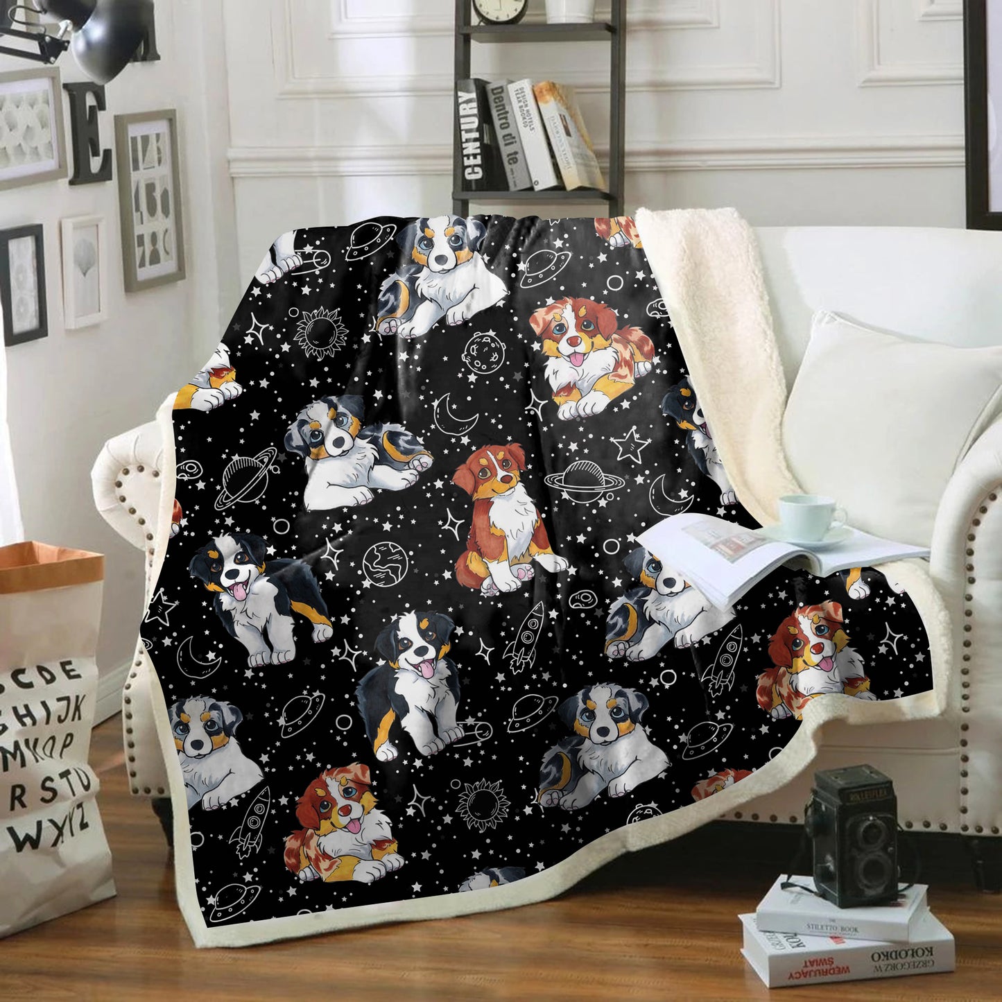 Cute Australian Shepherd - Blanket V1