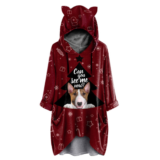 Cute Bull Terrier - Hoodie With Ears V1