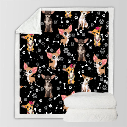 Cute Chihuahua - Blanket V3