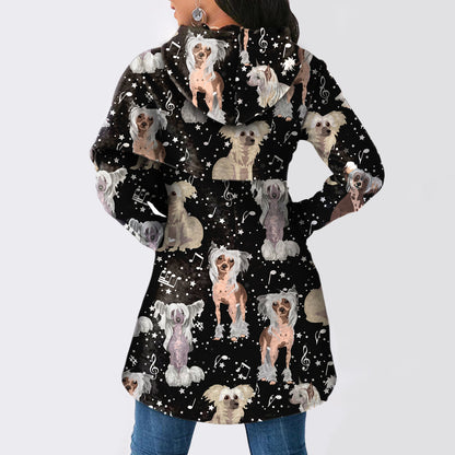 Cute Chinese Crested - Fashion Long Hoodie V1