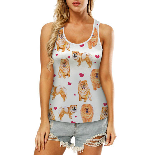 Chow Chow mignon - Débardeur creux V1