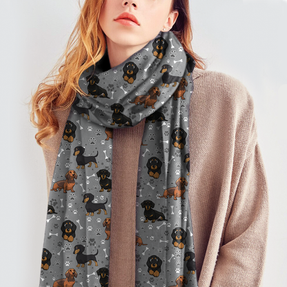 Cute Dachshund - Scarf V5