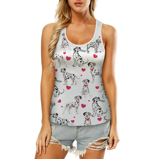 Dalmatien mignon - Débardeur creux V1