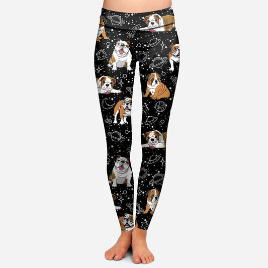 Cute English Bulldog - Leggings V4