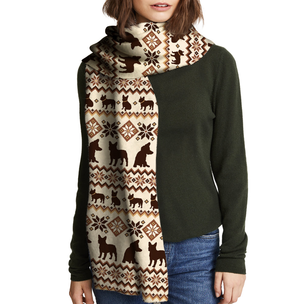 Cute French Bulldog - Scarf V5