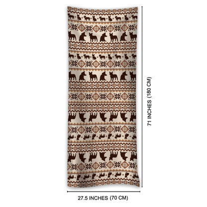 Cute French Bulldog - Scarf V5