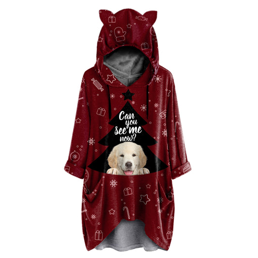 Cute Golden Retriever - Hoodie With Ears V1