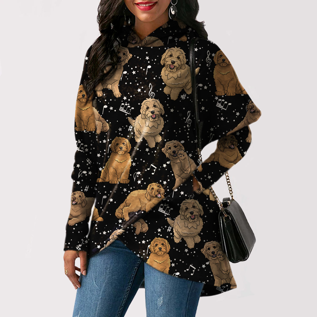 Cute Goldendoodle - Fashion Long Hoodie V1