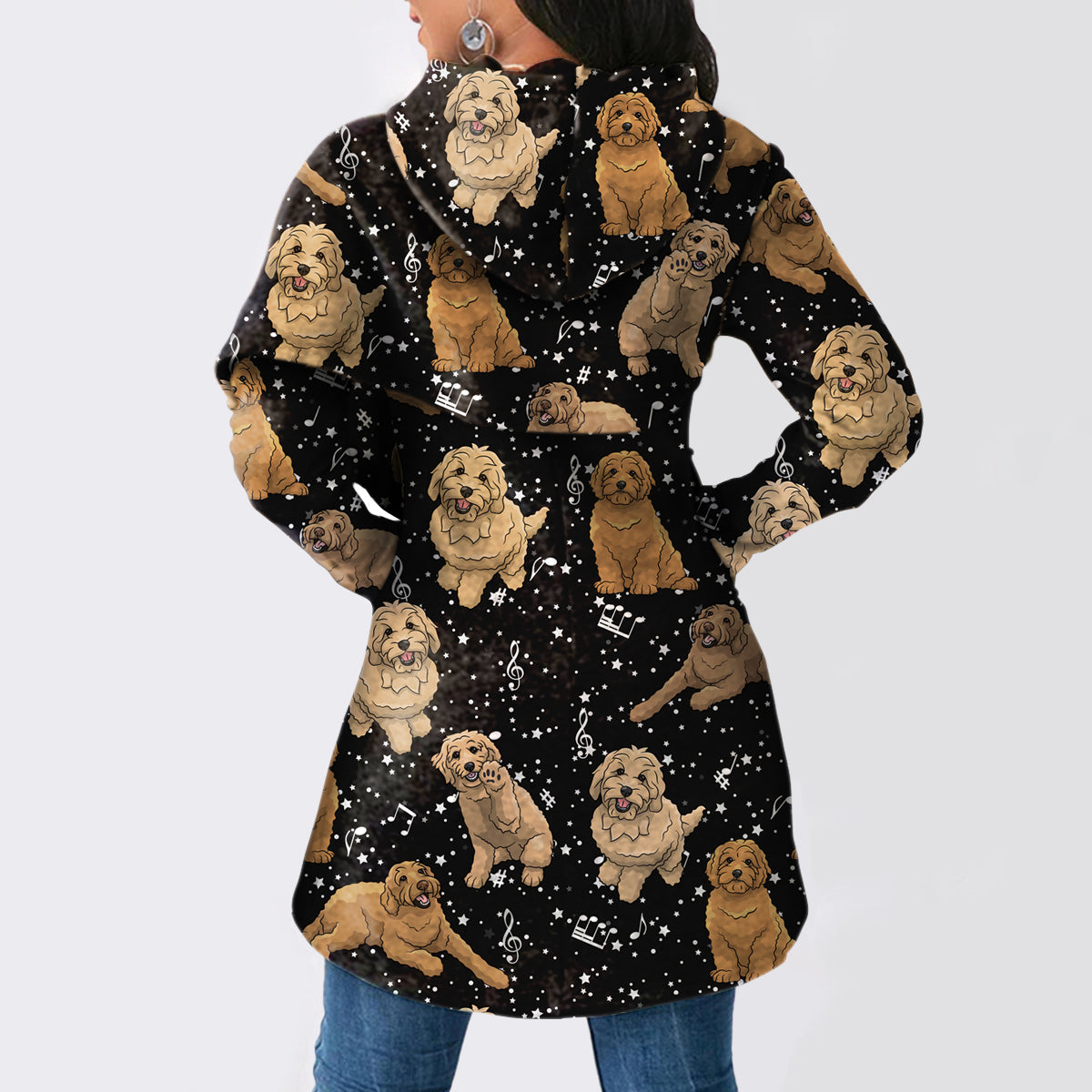 Cute Goldendoodle - Fashion Long Hoodie V1