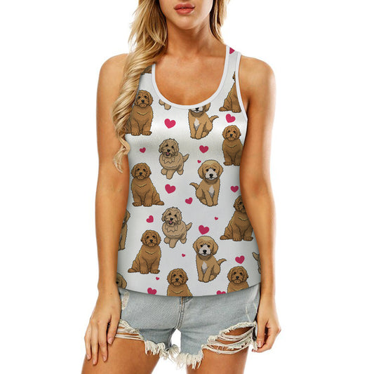 Goldendoodle mignon - Débardeur creux V1