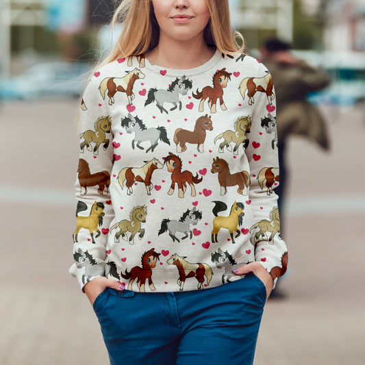 Cute Horse - Sweatshirt V1