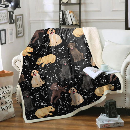 Cute Labrador - Blanket V1