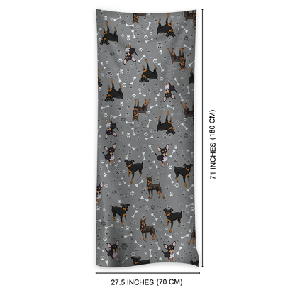 Cute Miniature Pinscher - Scarf V3