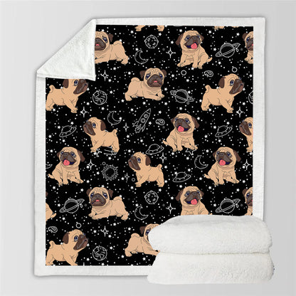 Cute Pug - Blanket V3