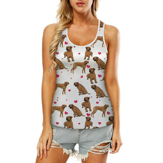 Mignon Rhodesian Ridgeback - Débardeur creux V1