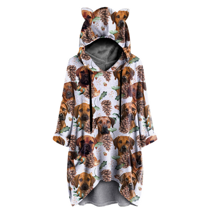 Cute Rhodesian Ridgeback - Hoodie With Ears V2