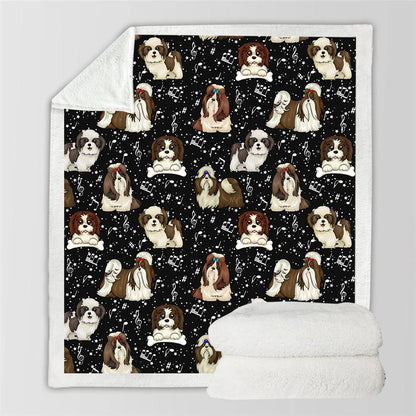 Cute Shih Tzu - Blanket V1