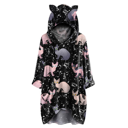 Cute Sphynx Cat - Hoodie With Ears V5