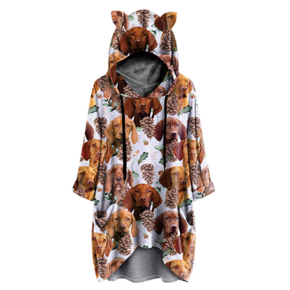 Cute Vizsla - Hoodie With Ears V2