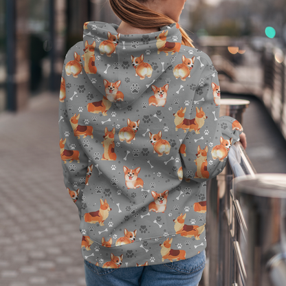 Cute Welsh Corgi - Hoodie V1