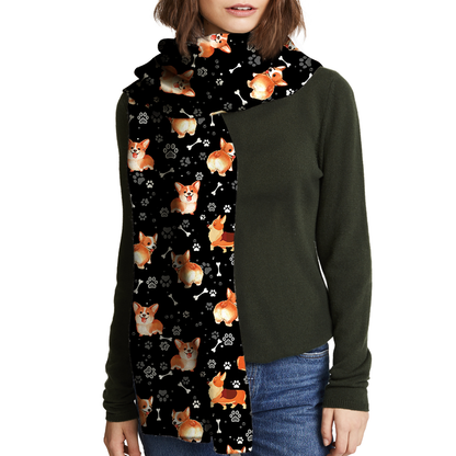 Süßer walisischer Corgi - Schal V5