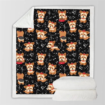 Cute Yorkshire Terrier - Blanket V1