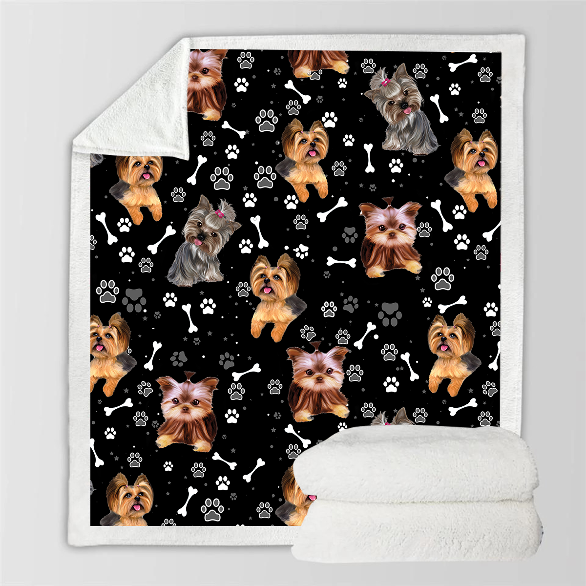 Cute Yorkshire Terrier - Blanket V2