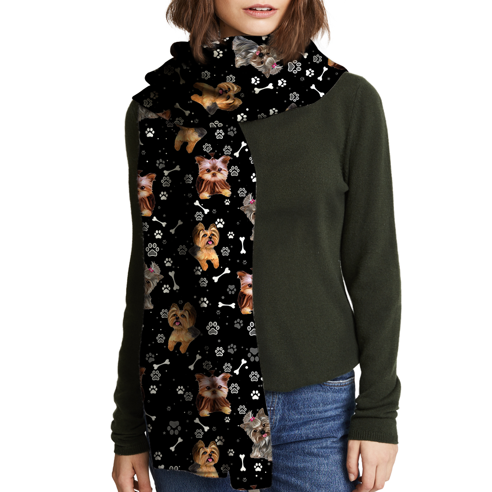 Cute Yorkshire Terrier - Scarf V3