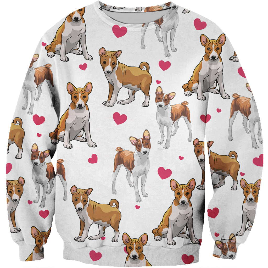 Basenji mignon - Sweat V1