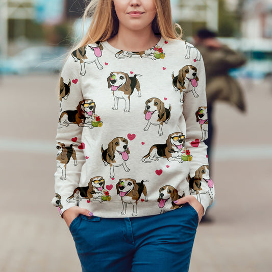 Süßer Beagle - Sweatshirt V1