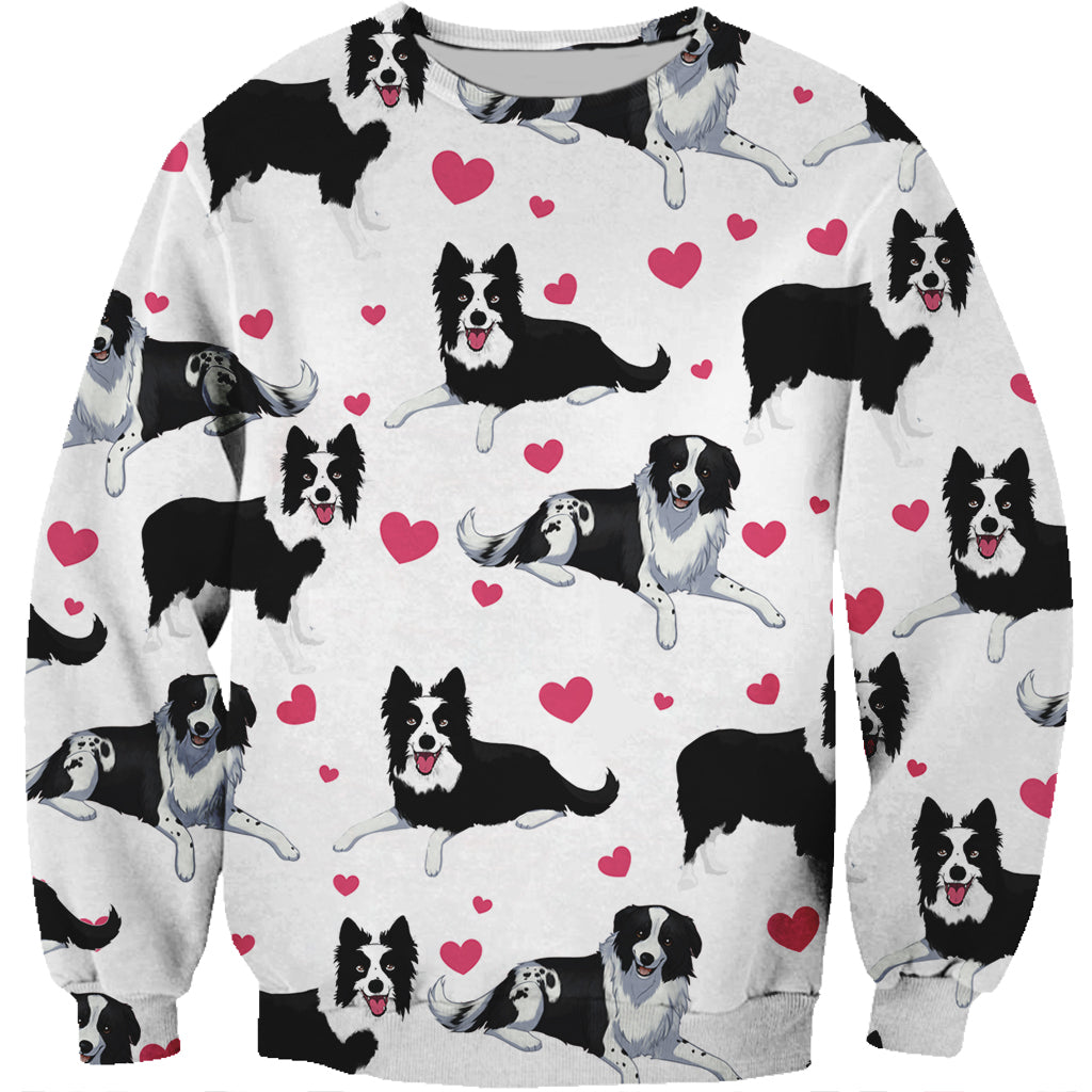 Cute Border Collie - Sweatshirt V1