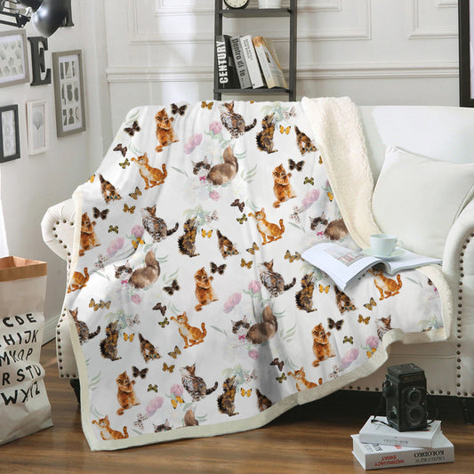 Cute Cat - Blanket V3