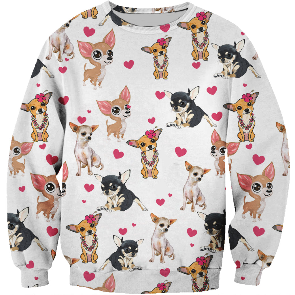 Süßer Chihuahua - Sweatshirt V1