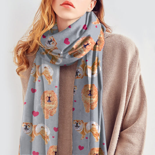 Cute Chow Chow - Scarf V1