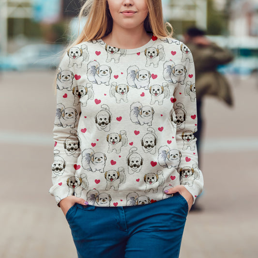 Cute Coton De Tulear - Sweatshirt V1